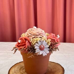 Regalo bouquet con velas Bucaramanga