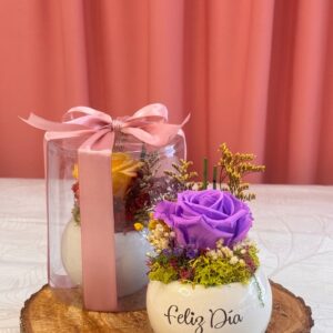 Rosa preservada en Bucaramanga